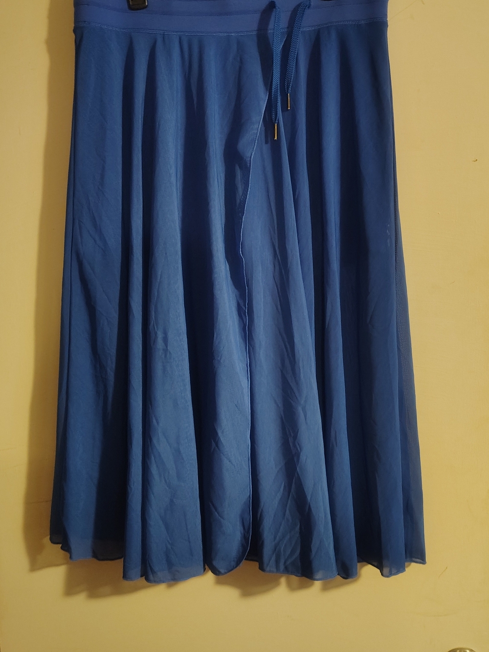 Blue Women's Flowing Skirt